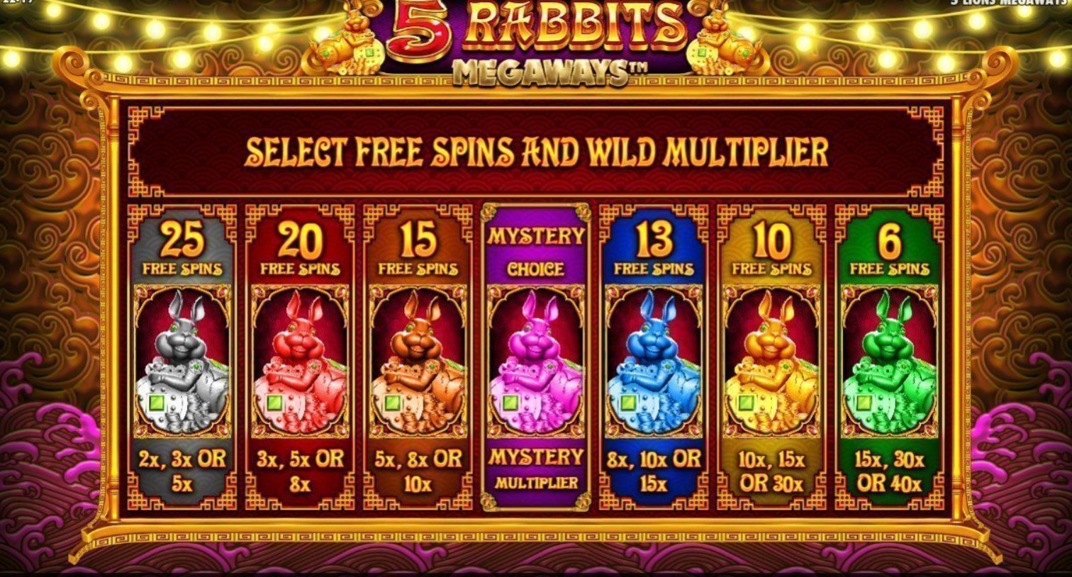 Mẹo tối ưu hóa chiến thắng 5 Rabbits Megaways